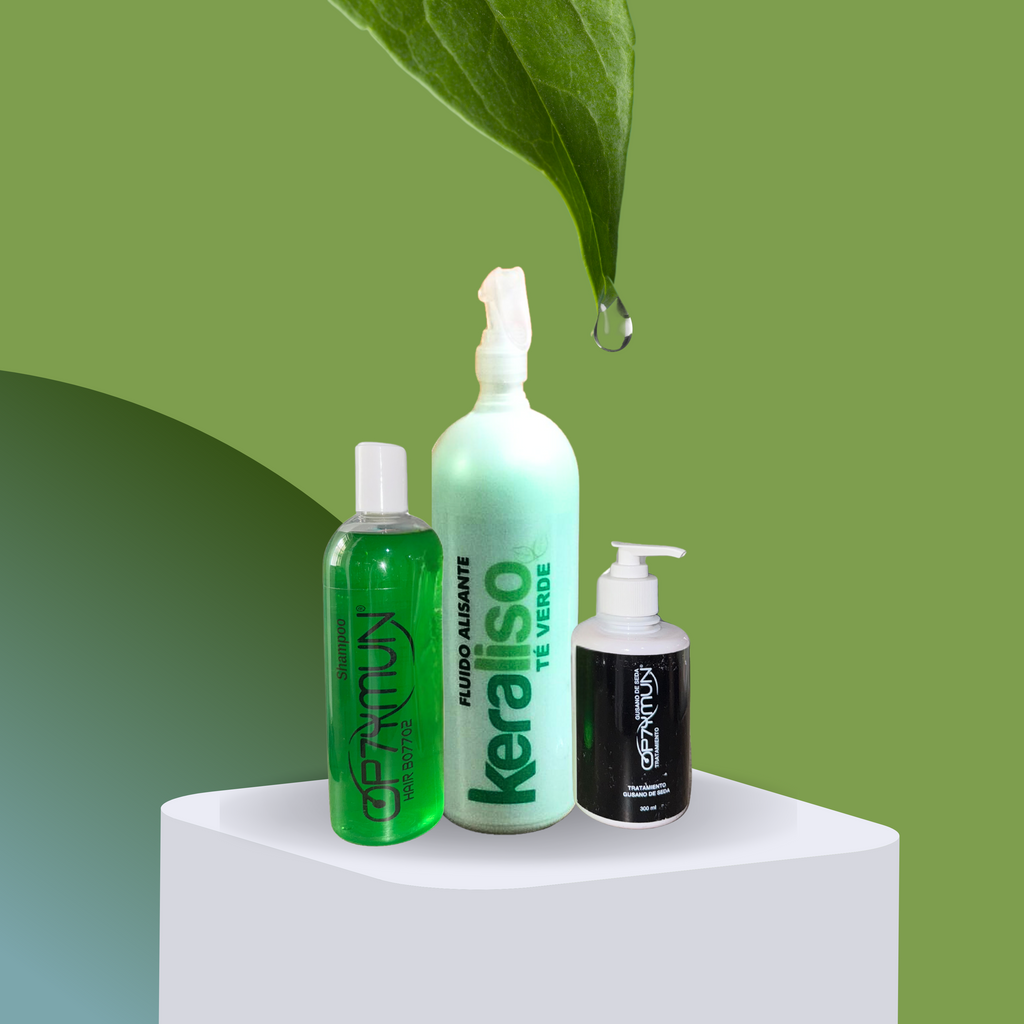 Kit Keratina Keralisso Te Verde (1 Litro)