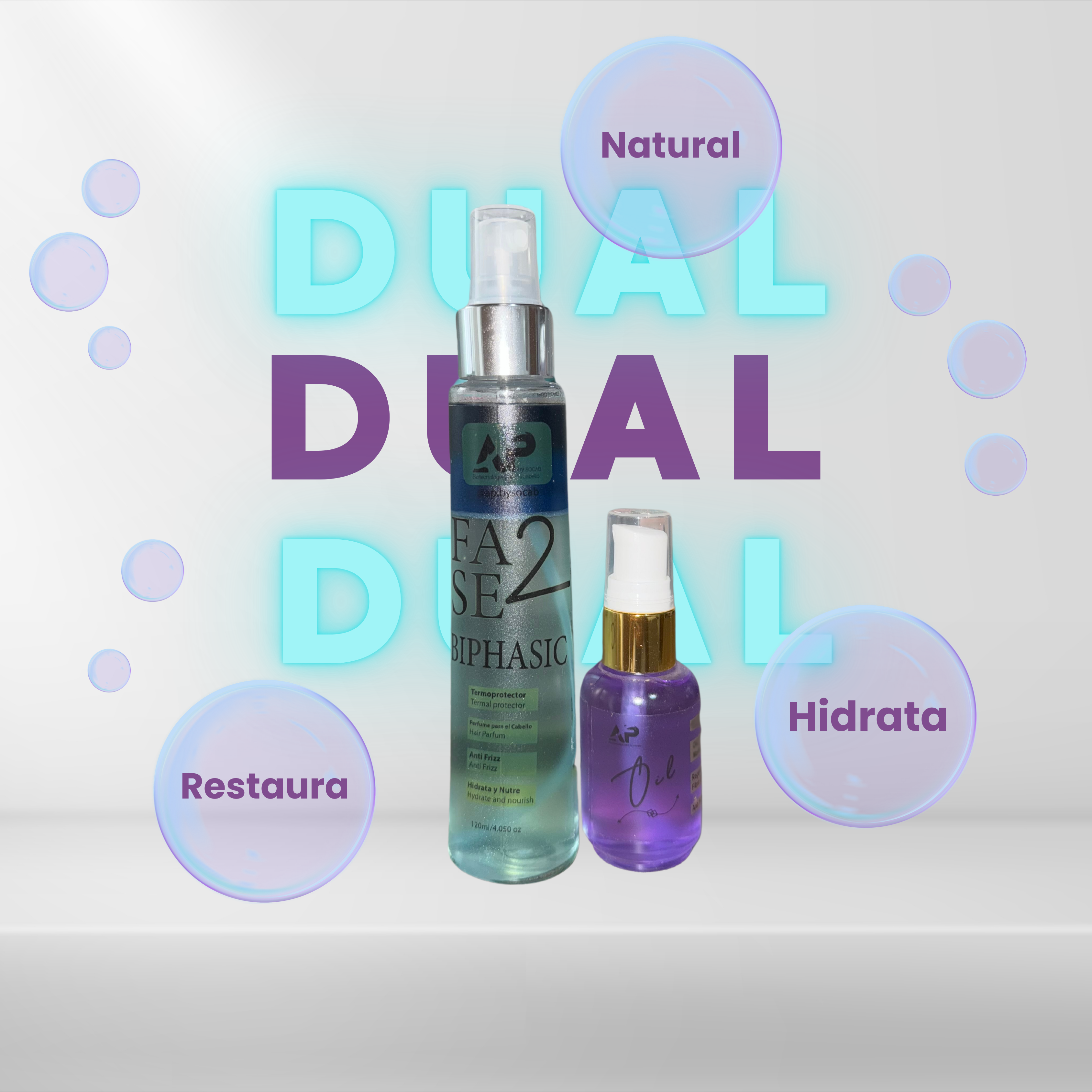 KIT TERMO PROTECTOR & ACEITE DE ARGÁN – REPARA, PROTEGE Y DA BRILLO